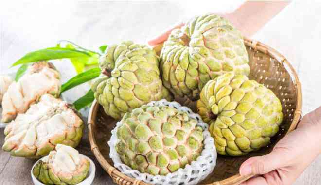 Quả na rất giàu vtamin và khoáng chất tốt cho sức khỏe.