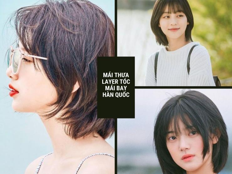 Làm đẹp - 10 Kiểu layer tóc mái bay Hàn Quốc đẹp tự nhiên hot nhất hiện nay