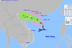 Bão số 2 Mulan di chuyển nhanh hơn, khả năng còn mạnh thêm hướng về đất liền