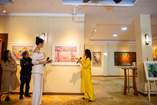 Họa sĩ Phương Liên chia sẻ về một tác phẩm tranh xé giấy