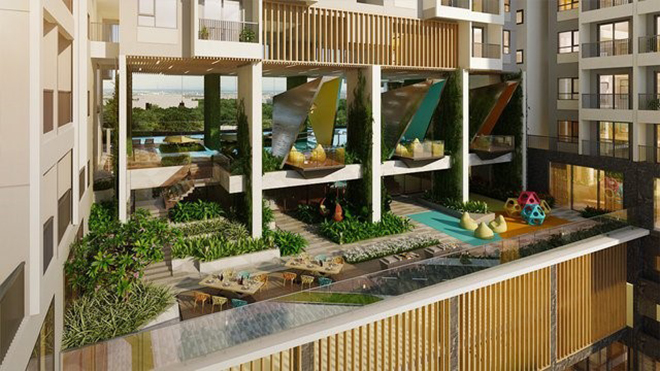 Khu vực Family Lounge, nơi gia đình lưu giữ những khoảnh khắc đẹp nhất bên nhau.