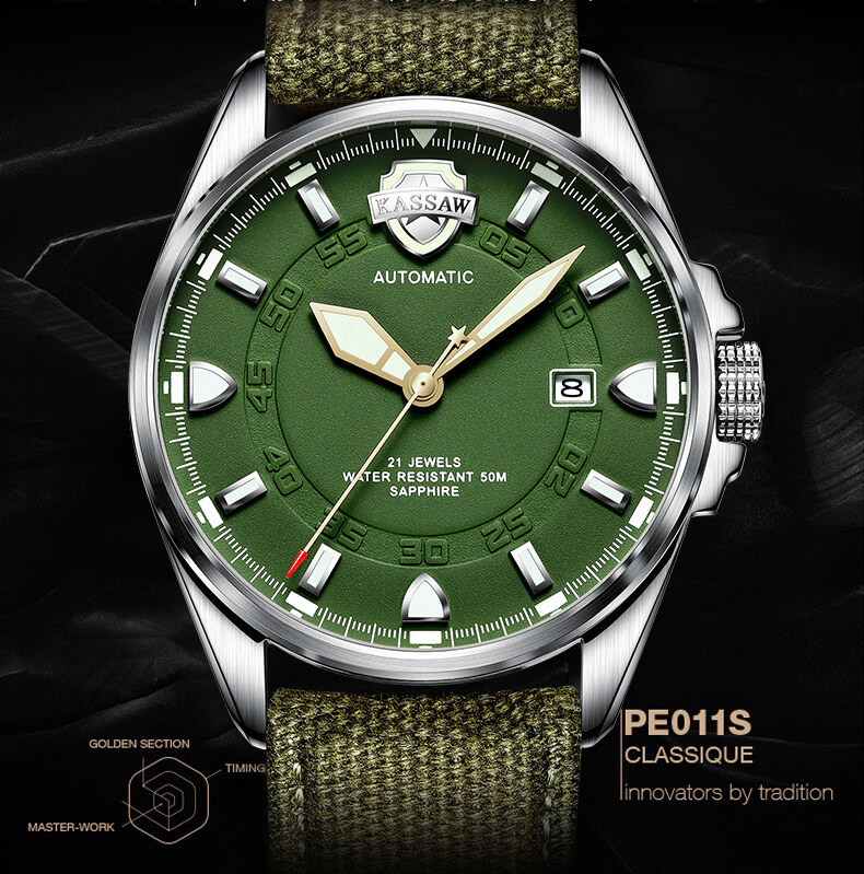 Đồng hồ quân đội dòng sản phẩm biểu trưng cho sự bền bỉ cùng thời gian 