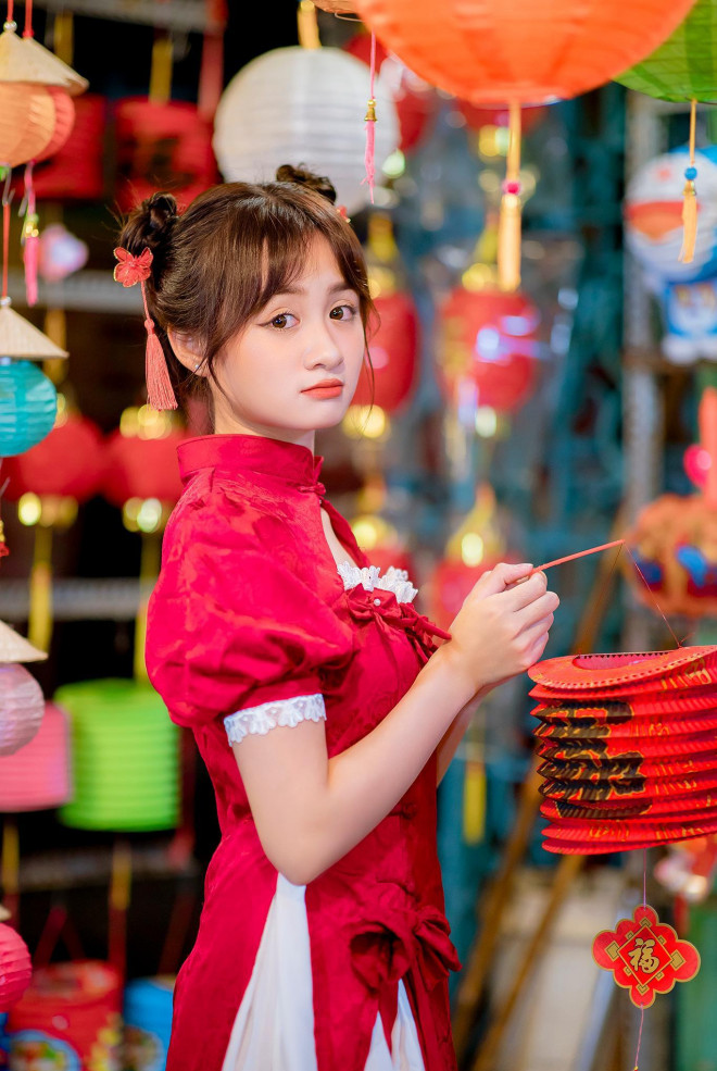 Cô nàng 20 tuổi như được trở về tuổi thơ nhờ bộ ảnh Tết Trung Thu rực rỡ - 10