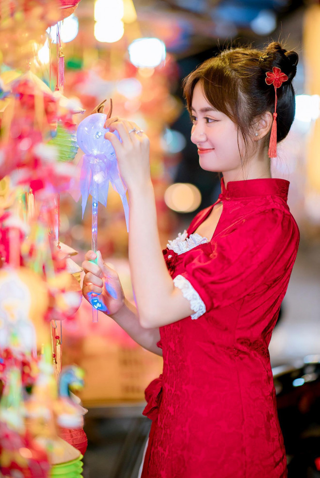 Cô nàng 20 tuổi như được trở về tuổi thơ nhờ bộ ảnh Tết Trung Thu rực rỡ - 12