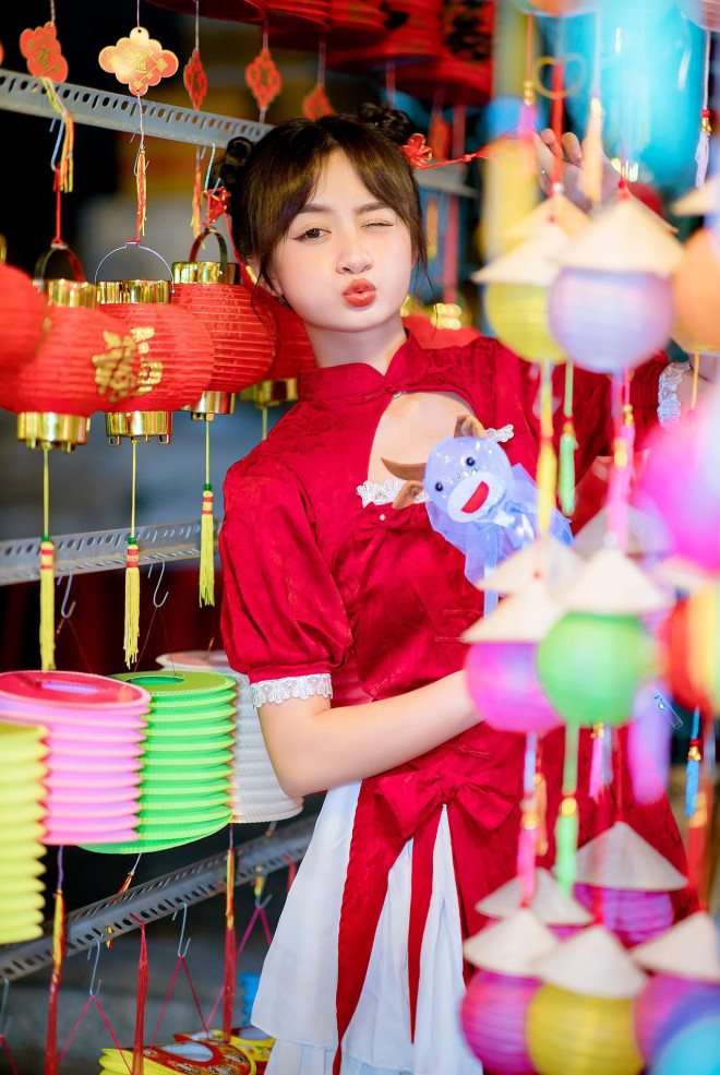 Cô nàng 20 tuổi như được trở về tuổi thơ nhờ bộ ảnh Tết Trung Thu rực rỡ - 13