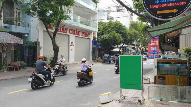 Khu vực xảy ra vụ việc trên đường Thống Nhất, quận Tân Phú. Ảnh: NT