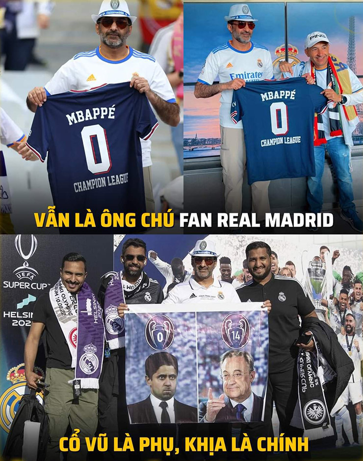 Giành cả cuộc đời để "khịa" đối thủ của Real Madrid.