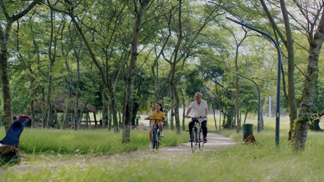 Được sống giữa môi trường trong lành, người cao tuổi thấy vui vẻ, khỏe mạnh, trẻ trung hơn