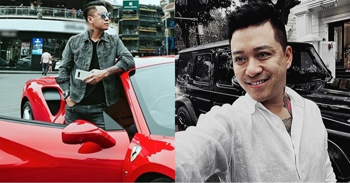 Tuấn Hưng nổi tiếng khi sở hữu xế hộp hàng chục tỷ đồng