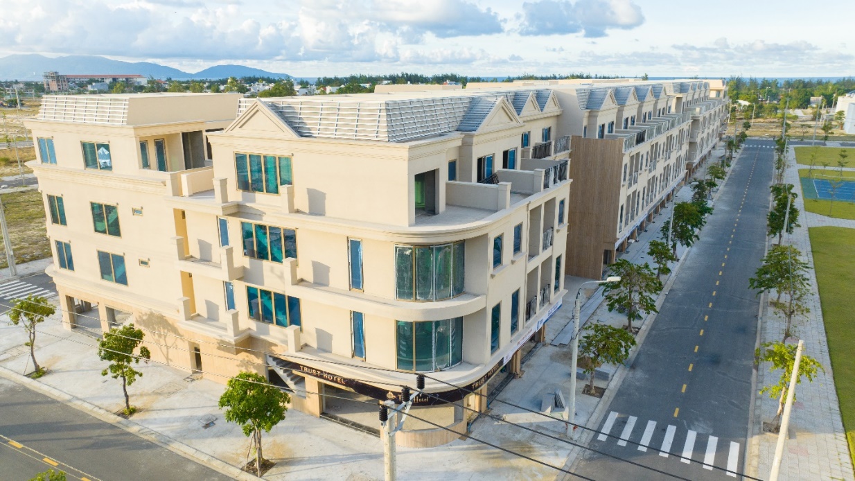 Castia Palm đã được xây dựng hoàn thiện là nơi an cư lý tưởng của giới trẻ Đà thành