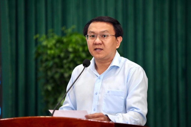 Giám đốc Sở Thông tin và Truyền thông TP. HCM Lâm Đình Thắng. Ảnh: NGUYỆT NHI