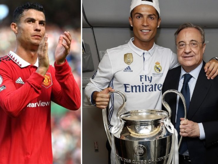 Bóng đá - Ronaldo bị xua đuổi ở MU, "Bố già" Perez lên tiếng về khả năng Real tái hợp CR7