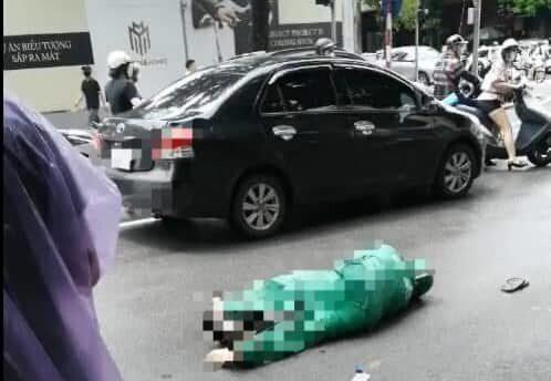 Hiện trường vụ án mạng trên phố Hàng Bài, quận Hoàn Kiếm, Hà Nội