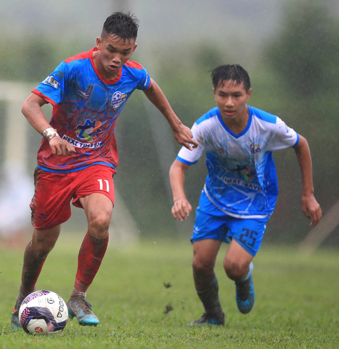 U15 PVF đánh bại Viettel trong trận siêu kinh điển bảng C, chính thức giành vé vào Tứ kết U15 Quốc gia - Next Travel 2022 - 4