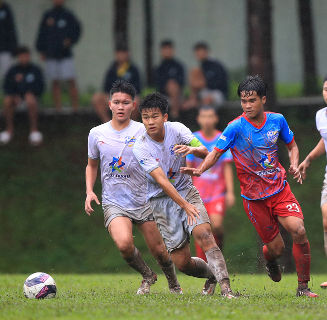 U15 PVF đánh bại Viettel trong trận siêu kinh điển bảng C, chính thức giành vé vào Tứ kết U15 Quốc gia - Next Travel 2022 - 3