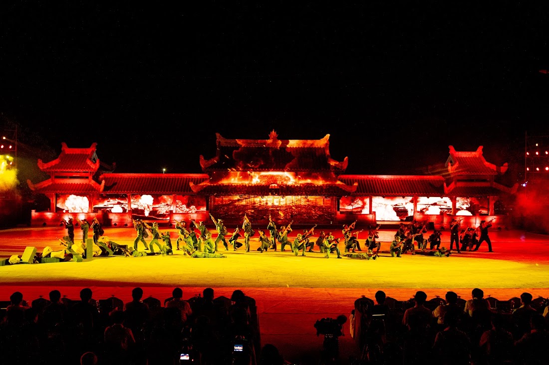 Chương trình được dàn dựng và tập luyện công phu