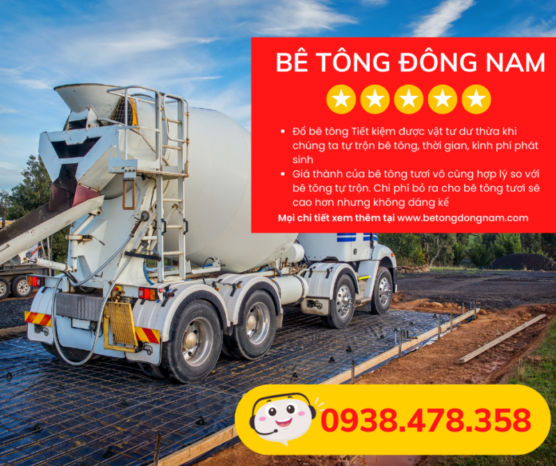 Kỹ thuật đổ bê tông chất lượng cao cùng Công ty TNHH Bê tông Đông Nam - 3