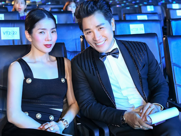 Giải trí - MC Nguyên Khang hội ngộ ca sĩ Lệ Quyên, Á hậu Thụy Vân