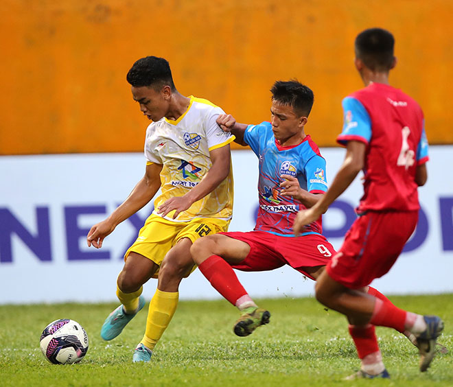 Thắng U15 Hà Nội 2-1, U15 Sông Lam Nghệ An xếp nhất bảng B giải U15 QG - Next Travel 2022. - 4