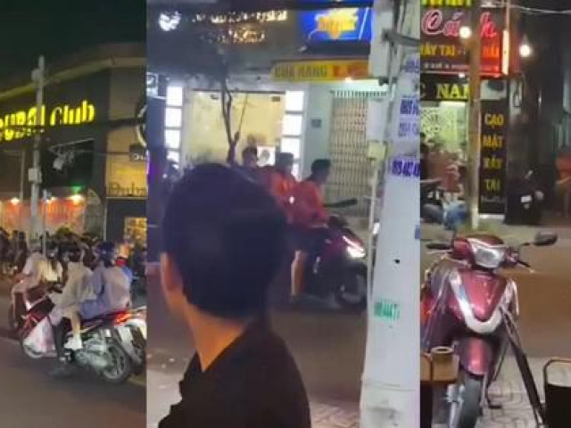 Pháp luật - Clip: Nhóm thanh niên cầm hung khí rượt đuổi nhau, nghi do mâu thuẫn "giật cô hồn"