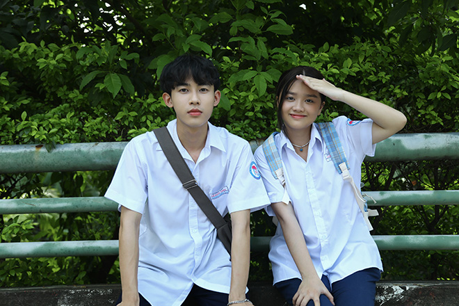 Hình ảnh MV đầy trong trẻo, kể về câu chuyện thanh xuân vườn trường