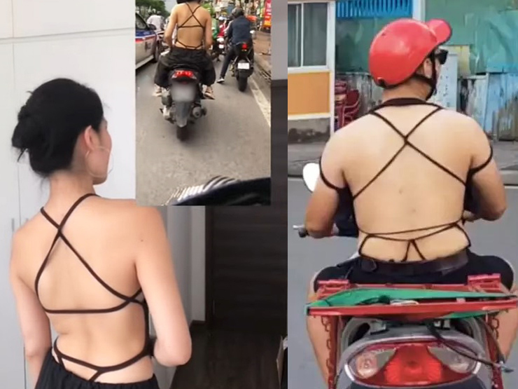 Thời trang - Nam giới "đu trend" chiếc áo dây của cô gái bị quay lén ở Xã Đàn là trò đùa kém duyên?