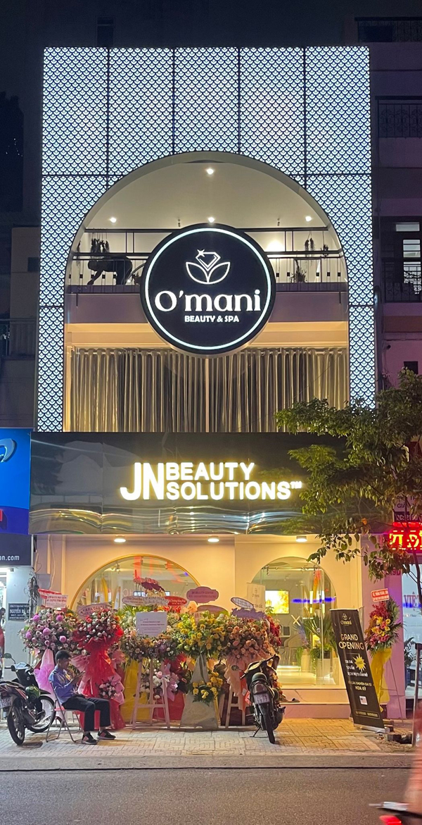 O'mani Beauty &amp; Spa tọa lạc tại số 219C Phạm Viết Chánh, quận 1, TP.HCM