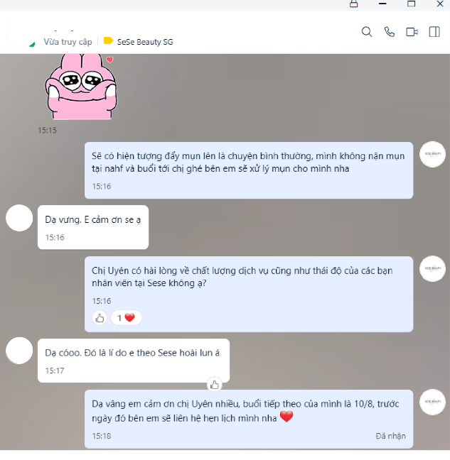 Sese Beauty: Trị mụn quốc dân - Điều trị mụn với giá 0 đồng, chương trình giá trị từ tâm - 3