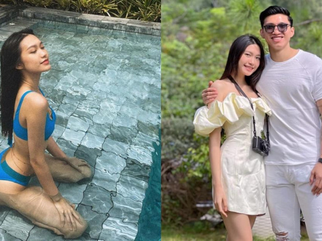 Bóng đá - Trầm trồ với nhan sắc và đường cong "nhức mắt" của bạn gái Đoàn Văn Hậu