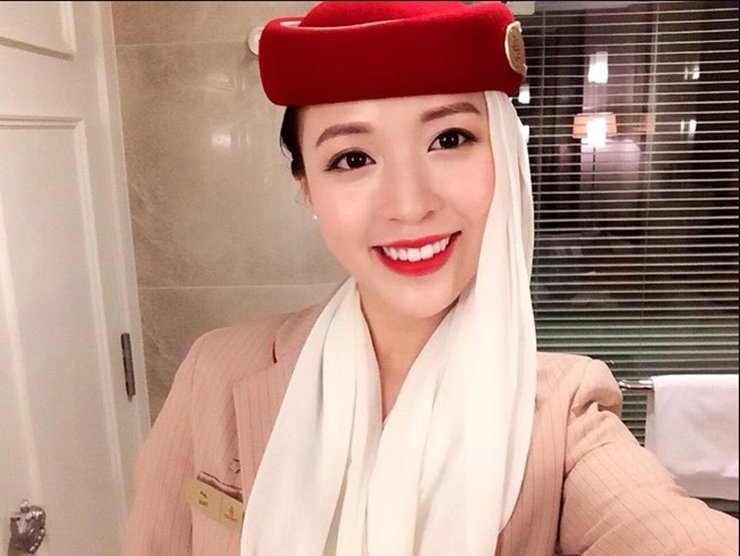 Vũ Nguyễn Kiều Phương cũng sinh năm 1993. Cô cũng là tiếp viên hàng không của hãng  có trụ sở ở Dubai trên.
