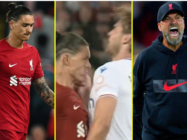 Liverpool suýt thua: Klopp thừa nhận Nunez xứng đáng bị đuổi