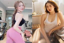 Thể thao - Hot girl Hằng Habi khổ luyện xoạc chân, đường cong “bỏng mắt” nhờ Gym và Yoga