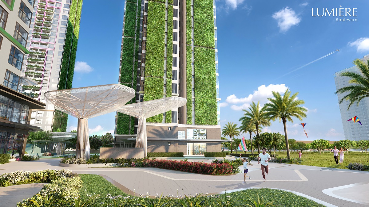Như một “ốc đảo” yên bình LUMIÈRE Boulevard đưa cư dân tạm xa nhịp sống ồn ào phố thị