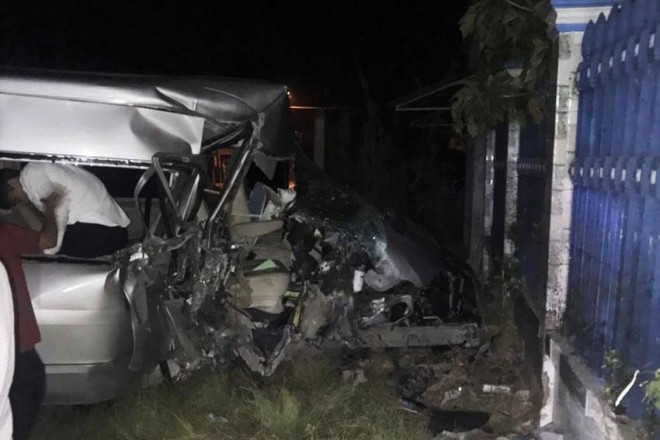 Hiện trường vụ TNGT&nbsp;