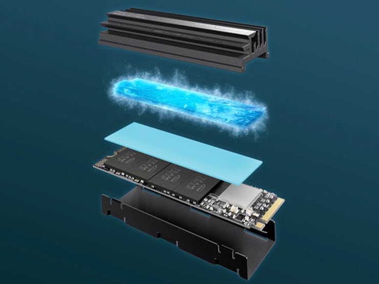 Công nghệ thông tin - Xuất hiện bộ tản nhiệt “kỳ lạ” cho SSD M.2