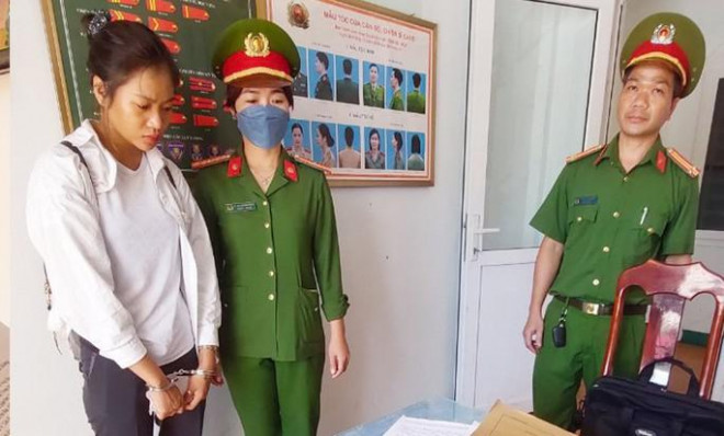 Trần Thị Nhơn bị khởi tố, bắt tạm giam Ảnh: Công an Quảng Nam