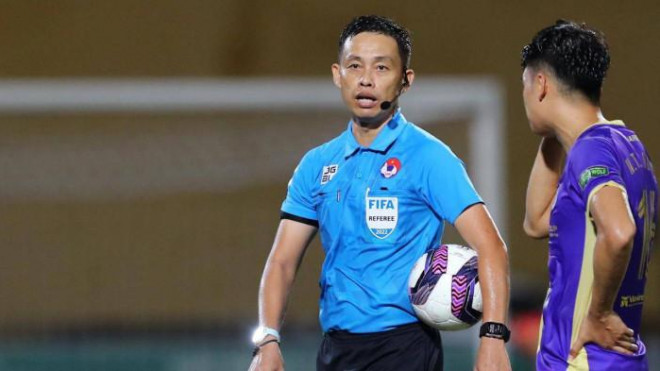 Trọng tài Ngô Duy Lân bị treo còi tại vòng 13 V-League 2022