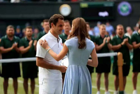 Nóng nhất thể thao tối 17/8: Federer sẽ đánh tennis với Công nương Kate