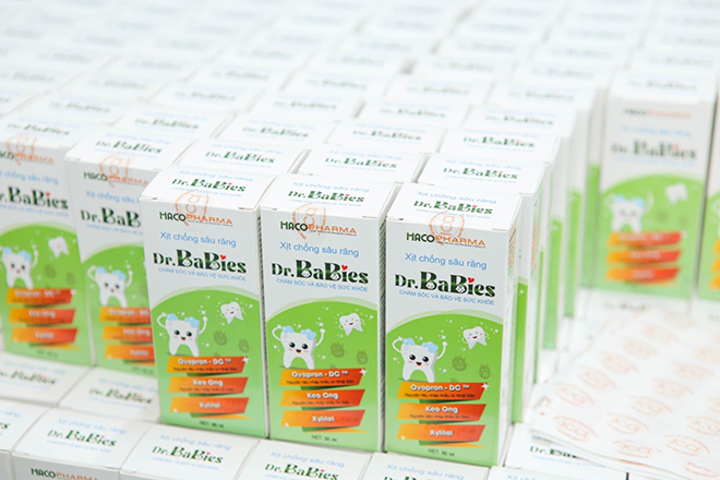 Xịt chống sâu răng Dr.BaBies - Chăm sóc những chiếc răng đầu tiên cho bé yêu - 3