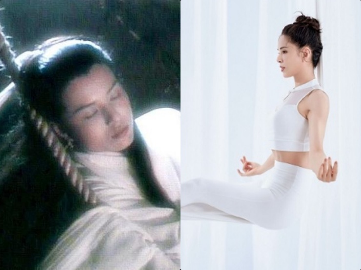 Đời sống Showbiz - "Tiểu Long Nữ đẹp nhất màn ảnh" tái hiện cảnh kinh điển 27 năm trước, nhan sắc gây chú ý
