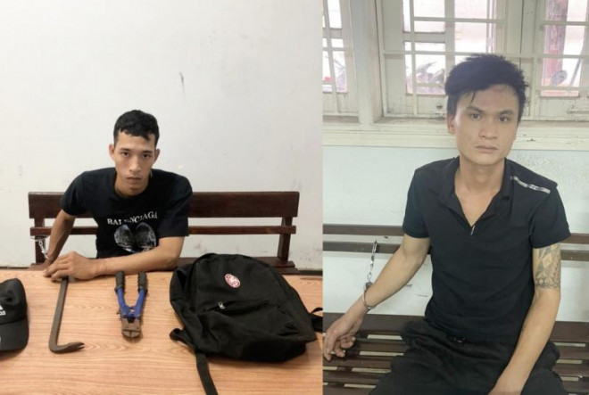 Lương Tâm Huyền và Nguyễn Thanh Minh.