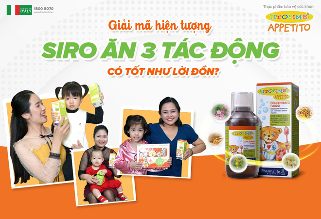 Giải mã sức hút của siro ăn ngon 3 tác động được nhiều mẹ tin dùng - 1