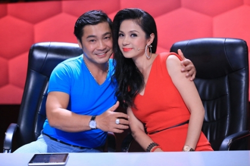 Nam diễn viên và Việt Trinh một lần làm giám khảo trong game show truyền hình.