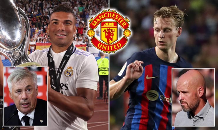 Thất bại trong thương vụ De Jong, MU chuyển hướng sang Casemiro