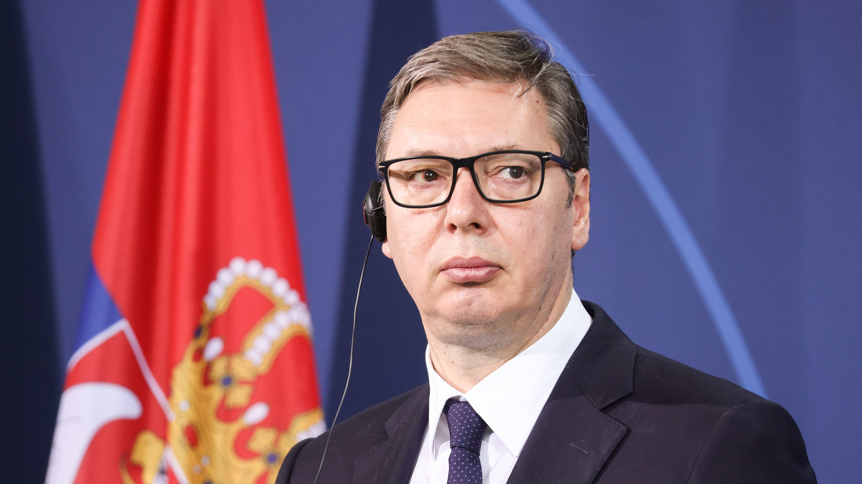 Tổng thống Serbia&nbsp;Aleksandar Vucic.