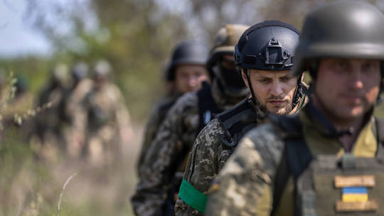 Theo Bộ Quốc phòng Nga, số binh sĩ Ukraine bị tiểu đoàn Kraken hành quyết vì rời bỏ vị trí chiến đấu. Ảnh minh họa: Getty