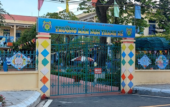 Trường mầm non Thanh Nê.