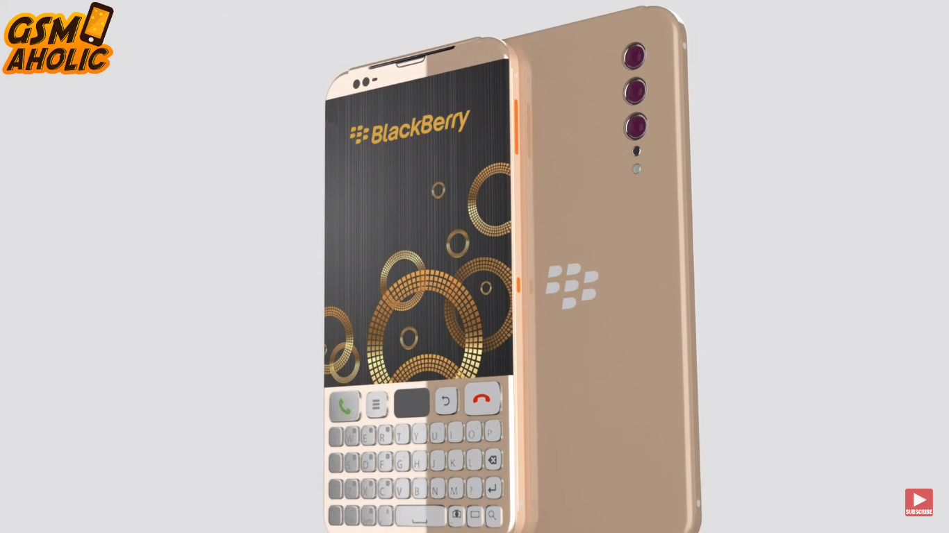 Hình ảnh concept&nbsp;BlackBerry Venice 5G 2022.
