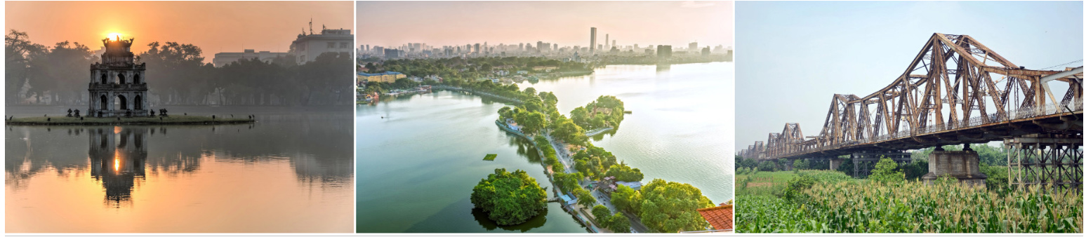 Cung đường chạy của Hà Nội Marathon Techcombank đi qua nhiều danh thắng nổi tiếng tại thủ đô.