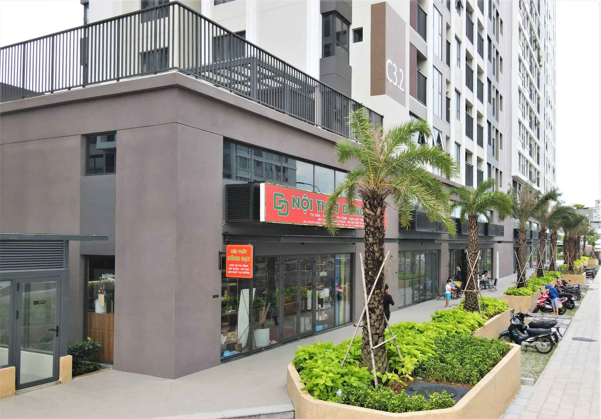 Kinh doanh tại khối đế chung cư vẫn thu hút nhiều sự quan tâm - Hình ảnh ghi nhận tại Picity High Park quận 12